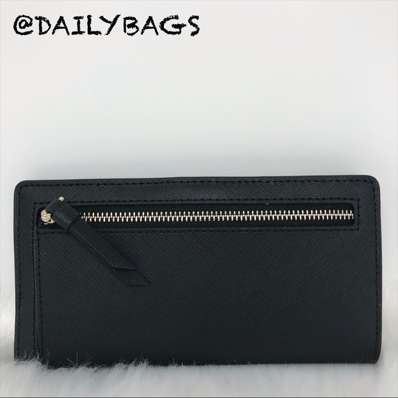 KATE SPADE MINI CONVERTIBLE BACKPACK BLACK WALLET - Picture 7 of 8